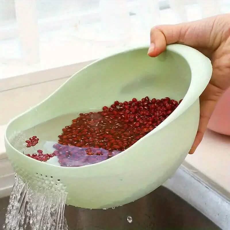Multi-Use Food Safe Rice Washing Bowl