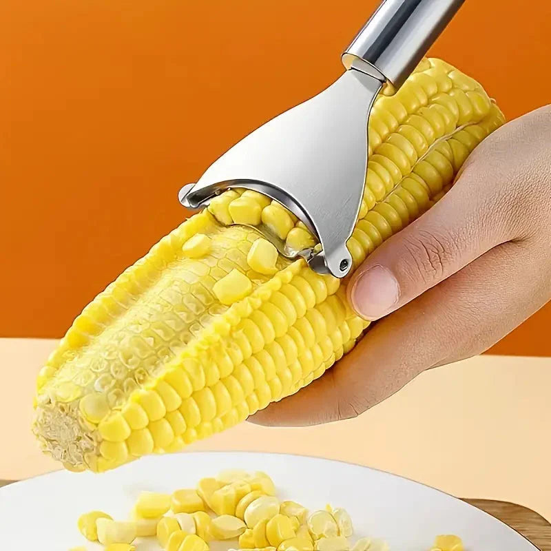 2-Pack: Corn Peeler Corn Planer Thresher Stainless Steel