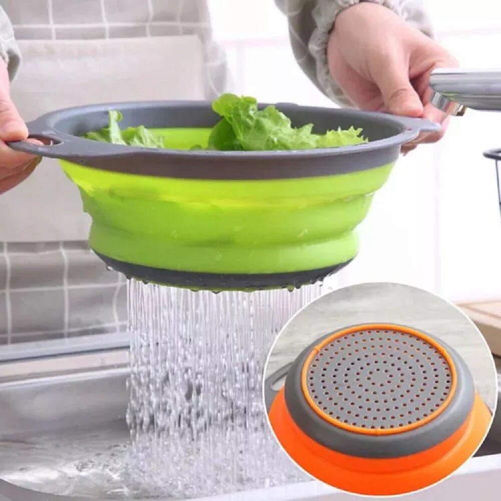 2-Piece Set: Nuvita 2 in 1 Foldable Straining Bowl