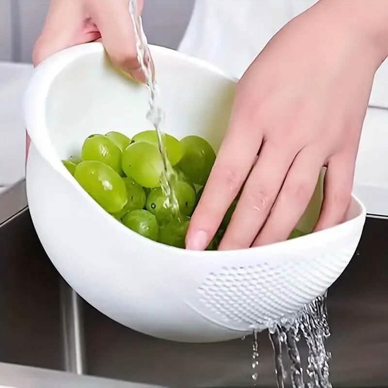 Multi-Use Food Safe Rice Washing Bowl